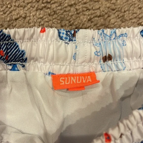 Sunuva UPF swim shirt and swim shorts, 18-24M - Picture 4 of 9
